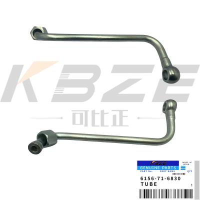 China KOMATSU PC400 PC450 EXCAVATOR 6156-71-6830 DIESEL FUEL SUPPLY TUBE FITS SAA6D125E-3 ENGINE for sale