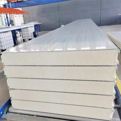 China Compressiestevigheid ≥ 0,15 MPa Sandwich Pu-paneeldikte 30-200 mm Te koop