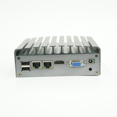 China Fanless Industrial Machine Automation Box / Smart Health Care SSD / City VGA 2 Lan 4Com Rs232 8Usb 4G Smart Ram 64G Embedded PC for sale