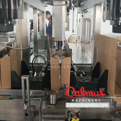 China Wrap-Around Pouch Case Packer Machine for Packaging Doypacks for sale
