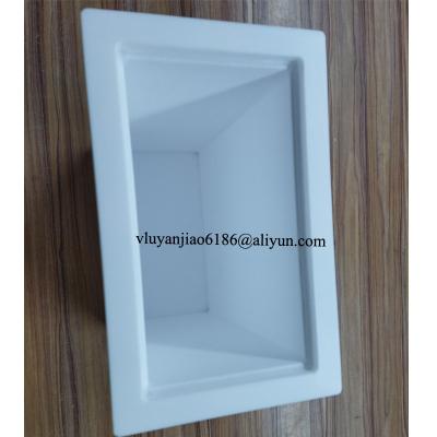 China 220*120*490mm Welded PTFE Bath PTFE Wet Process Tanks For Semiconductor Industry for sale