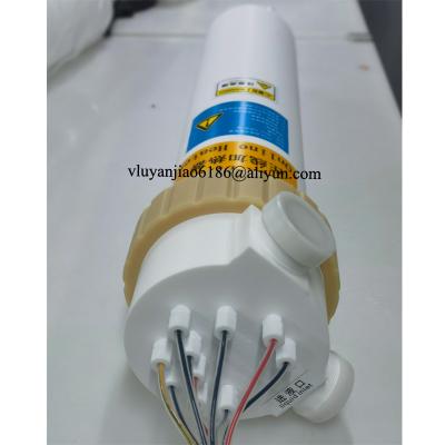 China Ultrazuivere inline PTFE vloeistofverwarmers 12 kW PTFE chemische inlineverwarmer voor halfgeleiders Te koop