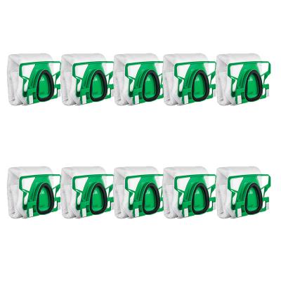 China Hotel 10(PK) Vorwerk Kobold VK200 FP200 Filter Vacuum Cleaner Spare Parts Accessories Fabric Dust Collector Nonwoven Filter Dust Bag for sale