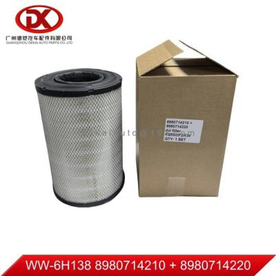 China Air Filter 8980714210 Truck Engine Parts ISUZU 4HK1 6HH1 8980714220 for sale