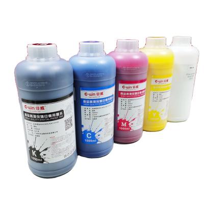 China 100% Brand New Safe PET Film Color CMYK DTF Transfer Ocbestjet White Dye DTF Ink For A3 PET Film Printer For T Shirt Transfer Printing for sale