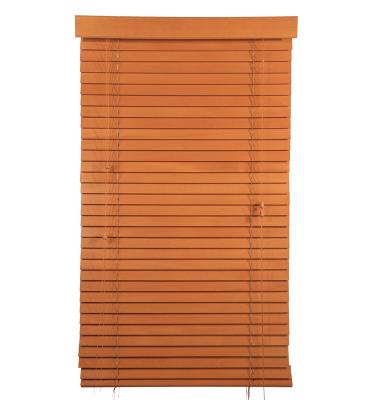 Κίνα Sun Shading Basswood Blind System From China Factory Hotsale-50mm And Venetian Manual With Ladder Strip προς πώληση