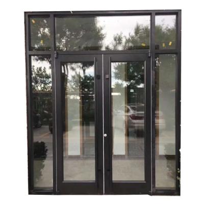 China Heat Insulation Commercial Mall Entrance Aluminum Framing Glass Building Front Door Store for sale