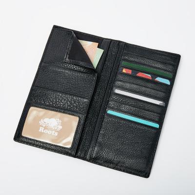 China high quality rfid cowhide rfid passport holder credit card travel leather wallet for sale