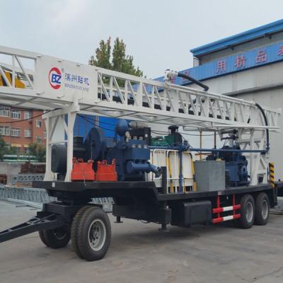 China Construction works BINZUAN Brand 600 meters water well drilling rig for sale