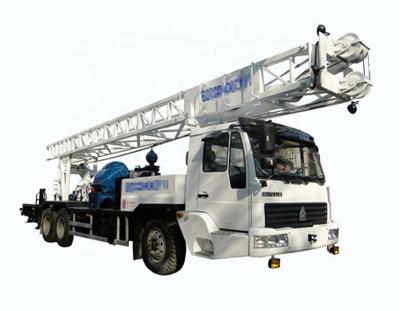 China Construction works 400 meters famous in Africa BINZUAN truck mounted borehole Water Well Drilling Machine for sale