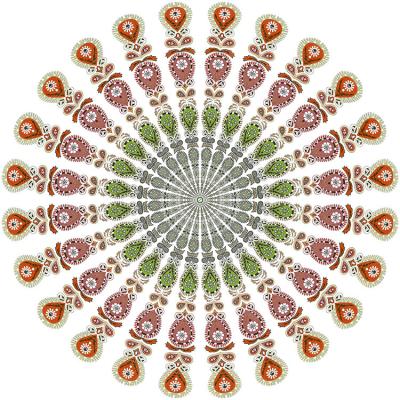 China Child Safe Custom Print Mandala Round Microfiber Beach Towels Towel for sale