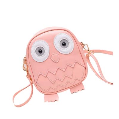 China PU Latest\fasion Leather Owl Crossbody Purse Cute Cartoon Animal Shoulder Bag Satchel Purse For Girls for sale