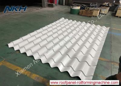 China 845 Roof Tile Panel Roll Forming Machine Tile Roof for sale