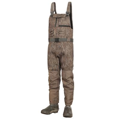 China Good quality NBCW013 unisex bootfooted hunting waders warm and durable hunting waders with mossyoak camouflage. for sale