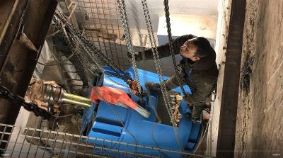 China 350 KW Wasserkraftanlage Aufstellung der vertikalen Welle zu verkaufen