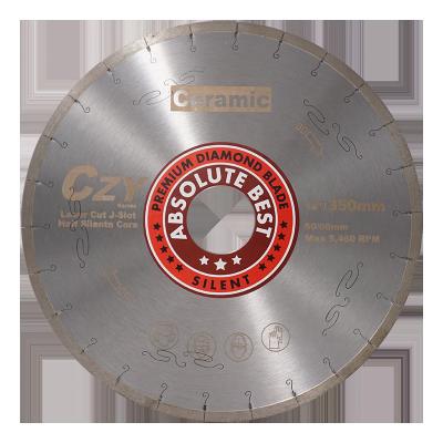 China . J-slot Smooth Straight Edge 12in/300mm CZY High Speed Diamond Cutting Blade For Ceramic for sale