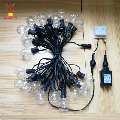 China Glory Multicolor G40 Indoor Outdoor Festival Decoration UL Decorations Outdoor Wedding Remote Control Light for sale