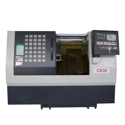 China High Quality Building Material Stores CNC CK30 Slope Bed Lathe Machine For Metal Processing for sale