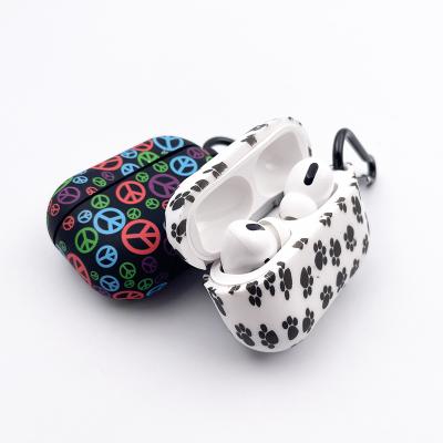 China Anti-drop Newly Arrived Printing Case For Airpods3 LED Visible Earphone Protective Marble Case For Girl Airpod Case for sale