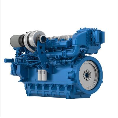 China Hot Sale Water Cooled 600HP Brand New Weichai Baudouin 6m26.3 Marine Propulsion Diesel Engines for sale