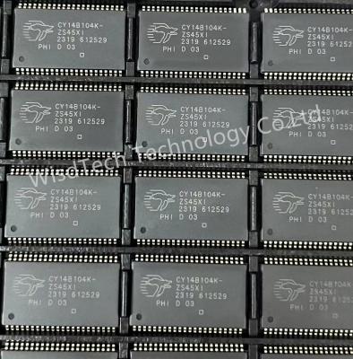 China CY14B104K-ZS45XI NVSRAM (SRAM não volátil) Memória IC 4Mbit Parallel 45 ns 44-TSOP II à venda