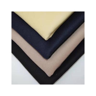 China Alpaca Resistant Plain Wool Fabric Wrinkle Face Wool Fabric Solid Plain Weave Wool Fabric for Overcoat and Jacket for sale