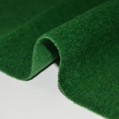 China Jungle Green Long Wind Proof 2022 Factory Direct Sale 72% New Wool Coat Wool Blend Fabric for sale
