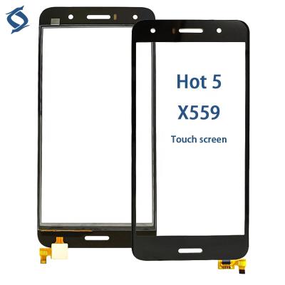 China Mobile Phone Touch Screen For INFINIX 5 Hot Glass X559 Touch 5 X559 for sale