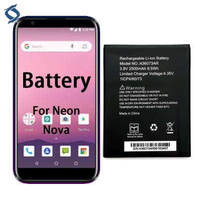 China Original Cell Phone 436073AR 436074AR Mobile Phone Battery For Neon Nova for sale