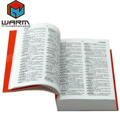 China paper & American Cardboard Languages Dictionary Book Printing With Cheap Price And High Quality for sale