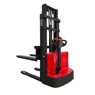 China Widely used electric stackers 1ton 2ton 1.5ton 1000kg 1500kg 2000kg full 3.5 meters lifting height electric forklifts for sale