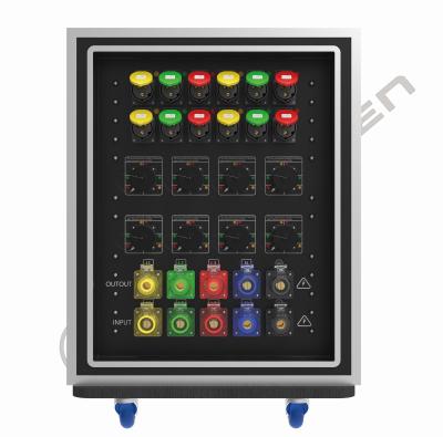 China Stage Light Power Distribution Box 12 Channels 19-Pin PHLTD Professional Equipment Electrical Power Distribution Box for sale