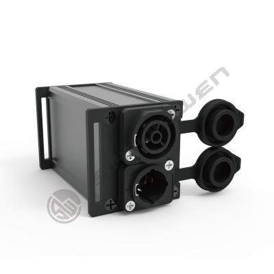 Κίνα 3MFX-TOP Breakout Box για εξωτερικές ηλεκτρικές εφαρμογές AC Power Splitter Power Connector TRUE1 Output Powercon Socket προς πώληση