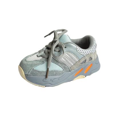 China Fashion Boys Girls Lightweight Sneakers Kids School Sports Trainers Shoes Baby Toddler Casual Stylish Strap Lace Up Shoes for sale