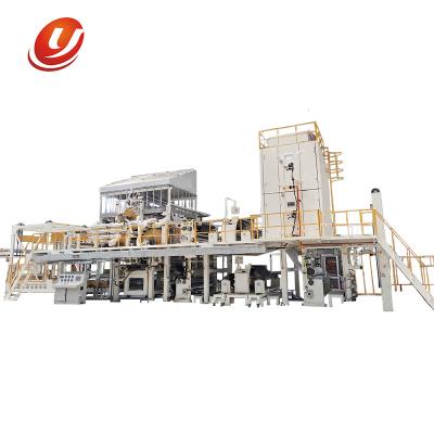 China Youneng YP005 2500 production line of textiles pvc curtain fabric laminated coating machine for customization for sale