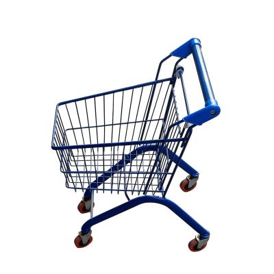 China Convenience Factory Sale Supermarket Mini Kids Metal Shopping Trolley Children's Direct Trolleys for sale