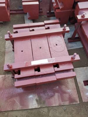 China Construction works Manganese Casting Jaw Crusher Spare Parts Liner Plate , Cheek Plate for sale