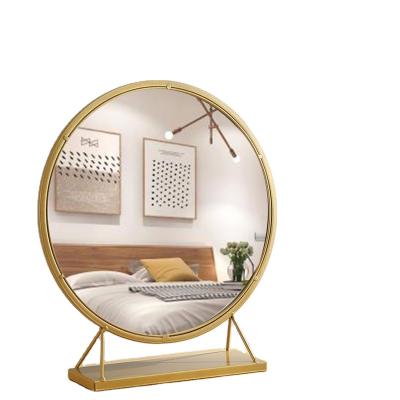 China Wholesale Modern Lighted Standing LED Cosmetic Mirror Wall Makeup Mirror for sale