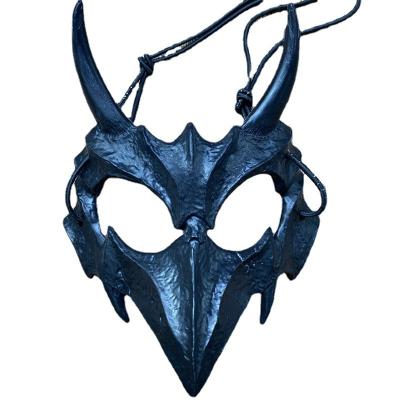 China Nordic Style Halloween Costume Co Dragon God Tiger Yaksha Tengu Mask Two-Dimensional Props for sale