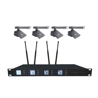 China Sell well new type 668mhz-698mhz professional multi-channel wireless microphone system FT-A8G2R1T4 for sale