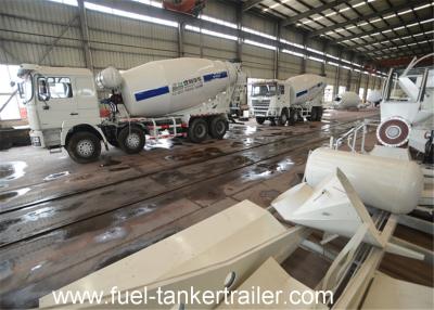 China Mixer Tank semi trailer / Volume Concrete Mixer Truck With 6 * 4 Drive System for sale