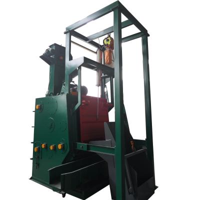 China Crawler Shot Multispecies Sandblaster Outdoor Cleaning Auot Loading /unloading Tumble Belt Shot Blasting Machine Abrator for sale