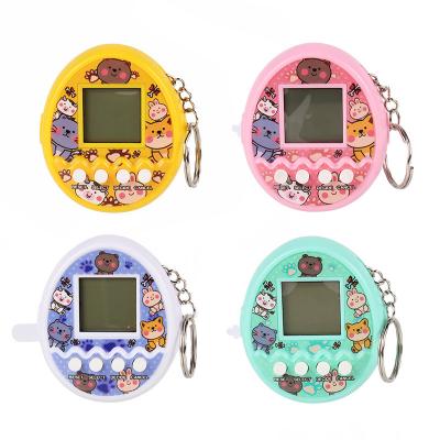 China Mini Electronic Key Chain Pets Toys 90S Nostalgic 49 Pets In One Kering Virtual Pet Christmas Cyber Toys Gift For Kid for sale