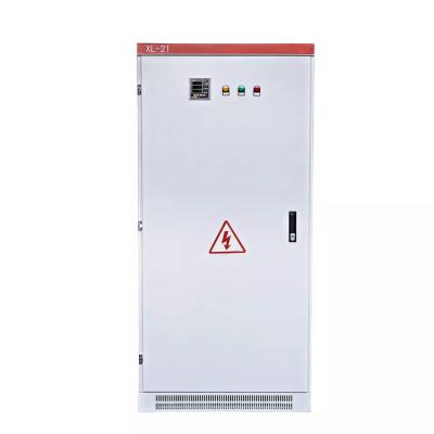 China China Supplier Outdoor White Logo Steel Custom Cuboid Spray Paint Steel Power Cabinet For Industry for sale