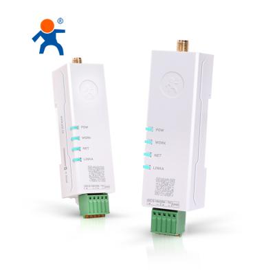 China USR-DR154 Modem Din Rail 4G LTE Modems Industrial Cellular Modem Supports RS485 Port With Sim Card for sale