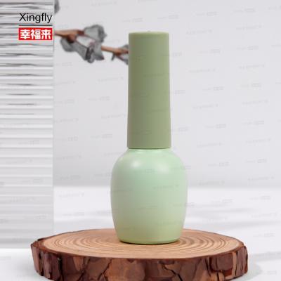 China 11ml Round Nail Polish Bottle Empty Cosmetic Container Nail Polish Oil Galss Bottle for sale