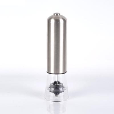 China Sea Viable Automatic Electric Quick Ash Cumin Ash Prickly Grinder Grinder Stainless Steel Seasoning Grinding Bottle for sale