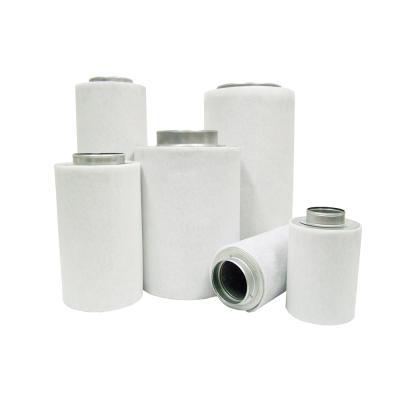 China 14 inch Aluminium Carbon Filter Cylinder In line Fan Air filter for sale