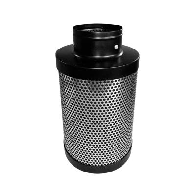 China 4 6 8 10 12 Inch Hydroponic Indoor Carbon Charcoal Odor Control Filter for sale