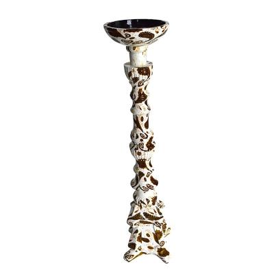China Wholesale modern wedding Nordic home decoration candlestick resin style unique creative candle holder for candlestick for sale